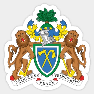 Gambia Sticker